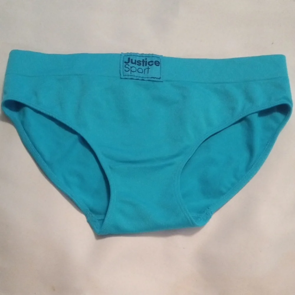 Justice Girls Nylon Spandex Bikini Underwear NWOT